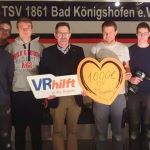 Read more about the article VR Bank Main-Rhön spendet 1.000€ für Renovierung der Umkleide